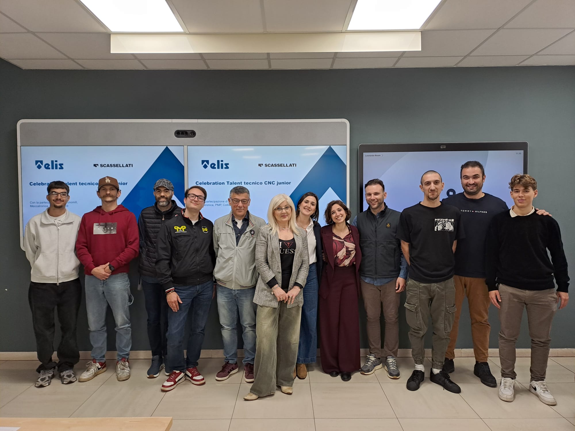 Celebrazione del percorso Tecnico CNC Junior con ELIS